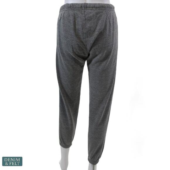 AVIATOR NATION XS Rainbow 5 Stripe Classic Sweatpants/Joggers Charcoal Gray - Picture 3 of 14